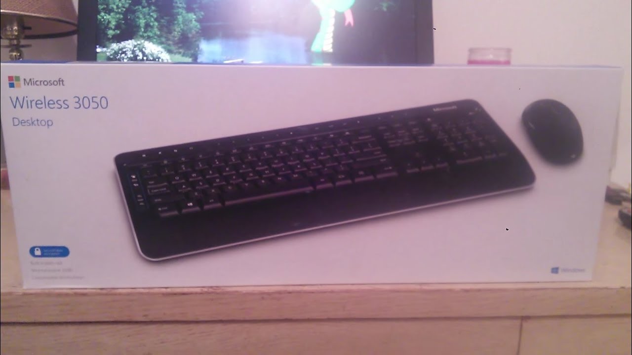 Microsoft wireless keyboard 3050 setup